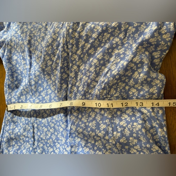 Bardot Light Blue Floral Midi Dress Size S - Picture 11 of 11